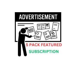 5 PK FEATURED JOB AD SUBSCRIPTION