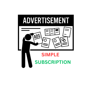 SIMPLE JOB AD SUBSCRIPTION